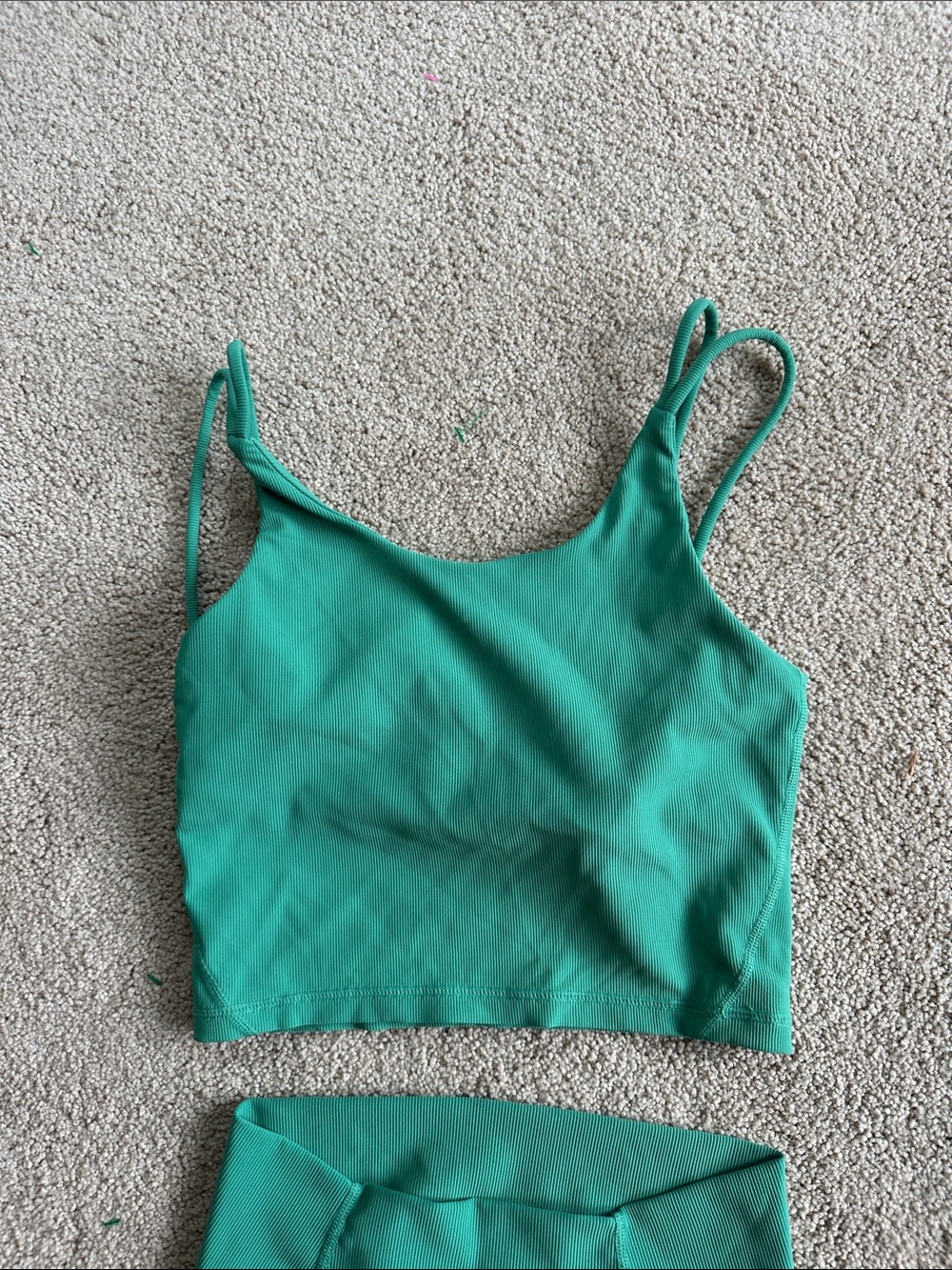 Wilo the label two piece sports bra and leggings set - Picture 2 of 10